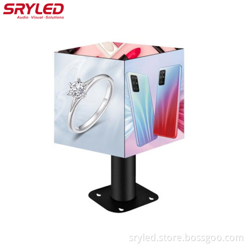 Customizable WIFI HD 5-Face Multi-Face Smart Magic Cube LED Display Screens for Outdoor 3D Shows - Available in P2.5, P3, P3.91, and P4 Models